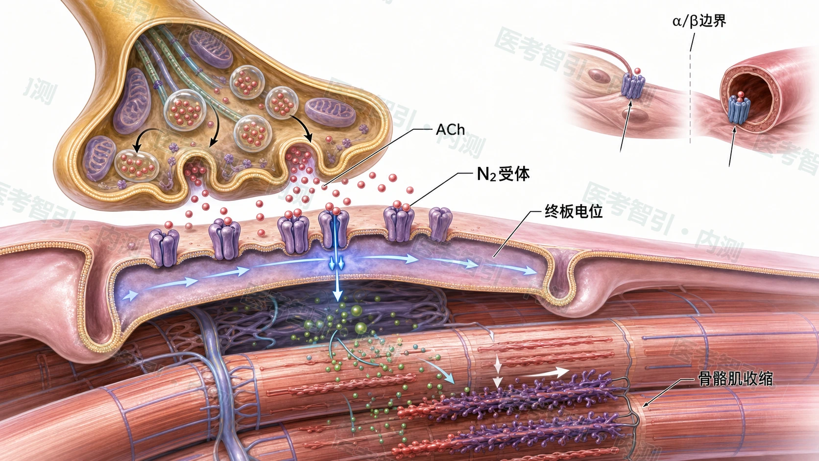 神经肌接头医学学习配图